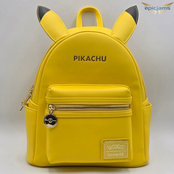Loungefly Pokémon Pikachu Minimalist Figural Mini Backpack - Picture 1 of 6